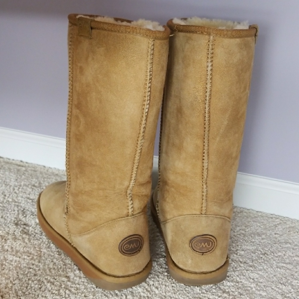 Basic White Girl Emu Boots